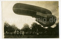 Foto Fesselballon , Postkartenformat