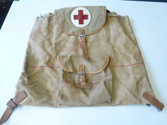 Rucksack für Sanitäter Wehrmacht, extrem seltenes Stück, datiert 1945