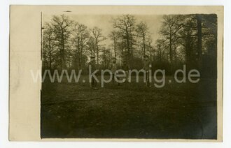 5 Fotos Fernsprechabteilung 18 datiert 1916, Maße 9x14cm, datiert 1915/16