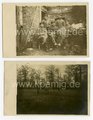 5 Fotos Fernsprechabteilung 18 datiert 1916, Maße 9x14cm, datiert 1915/16
