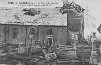 1. Weltkrieg Ansichtskarte Kirche in Montauban,...