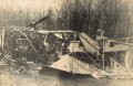 Foto abgestürztes französisches Flugzeug , Maße 9x14cm