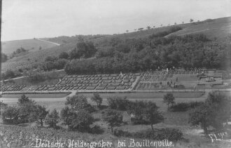1.Weltkrieg Deutsche Heldengräber bei Bouillonville, Maße 9x14cm