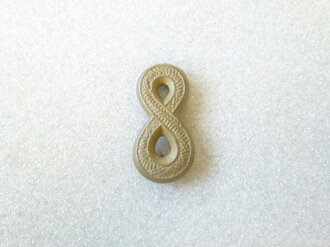 1. Weltkrieg, Schulterklappenauflage, golden, Maße 18,6x9,4mm