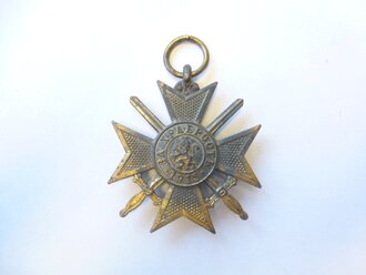 Bulgarien 1.Weltkrieg Militärverdienstkreuz 1915 mit Schwertern in Gold