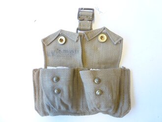 British WWII Pattern 37 Cartridge pouch dated 1941