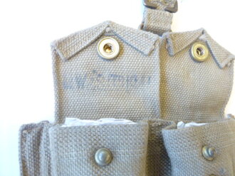 British WWII Pattern 37 Cartridge pouch dated 1941