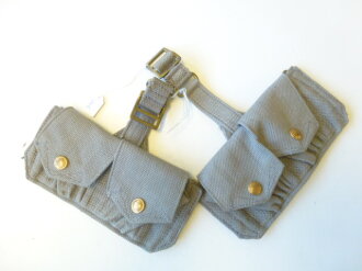 British WWII , Pair of RAF Cartridge pouches dated 1941