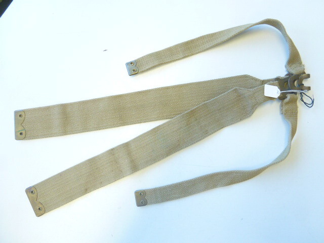 British WWII, Haversack shoulder strap, set, dated 1940, 24,37