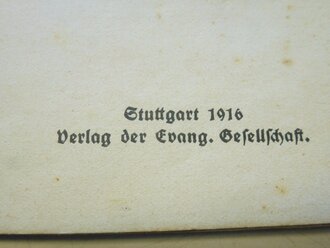 1.Weltkrieg, Evangelisches Kriegsgebetbüchlein für den württembergischen Truppen , 56 Seiten, datiert 1916