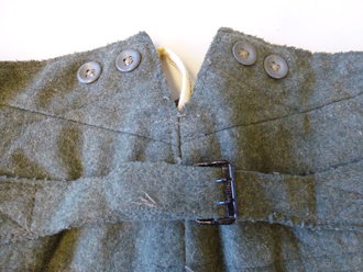 Wehrmacht Heer, gerade Hose Kammerstück in sehr gutem Zustand, Bundweite 78cm