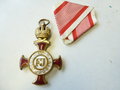 Österreich, Vierdienstkreuz 1.Klasse des Franz Joesph Ordens mit der Krone, unbeschädigtes Stück, garantiert Original
