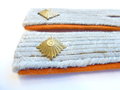 Heer, Paar Schulterklappen für Offiziere, Waffenfarbe Orange
