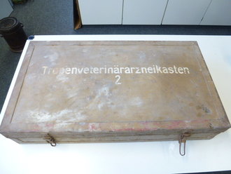 Tropenveterinärarzneikasten, Originallack,...