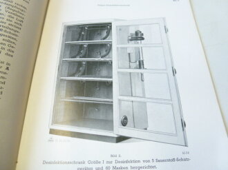 Vorschrift Rz5, Dräger Desinfektionsschrank von 1937,  DIN A5, 23  Seiten, komplett