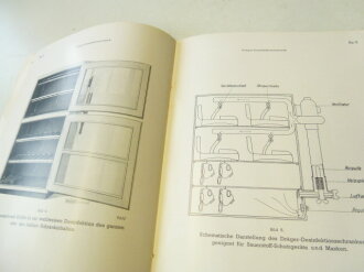 Vorschrift Rz5, Dräger Desinfektionsschrank von 1937,  DIN A5, 23  Seiten, komplett