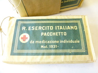 Italien 2.Weltkrieg, 5 Verbandpäckchen in Banderole von 1938