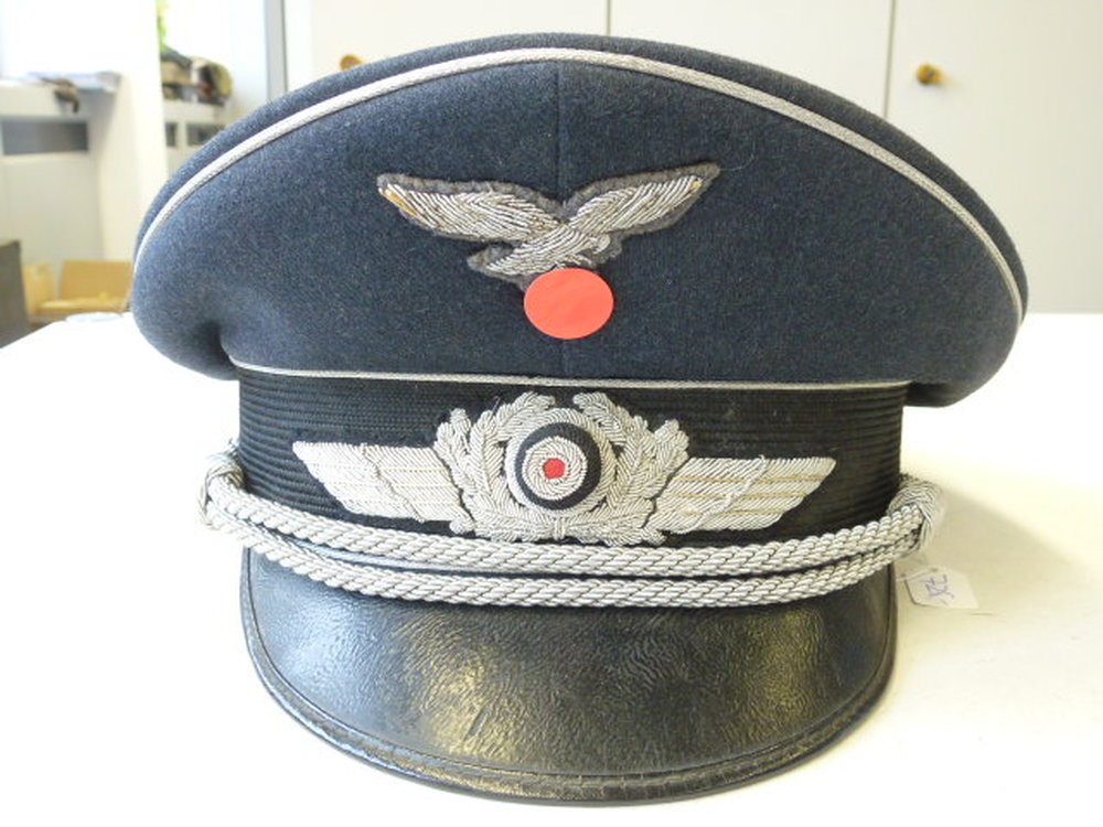 language harassment compass Schirmmütze Luftwaffe Offizier, Größe 55,5, 500,00 €
