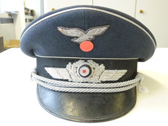 Schirmmütze Luftwaffe Offizier, Größe 55,5