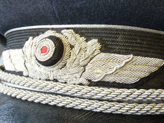 Schirmmütze Luftwaffe Offizier, Größe 55,5