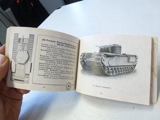 " Die Panzertruppen" und die wichtigsten Deutschen und feindlichen Panzertypen, 128 Seiten, komplett