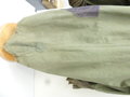 Fallschirmjäger Knochensack im Splittermuster, stark getragenes Stück, die Reissverschlüsse entfernt, Adler Originalvernäht . Es handelt sich hier um ein frühes Stück zum einsteigen das in der Zeit umgebaut wurde