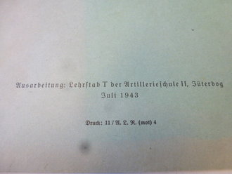 LHF 18/ II auf gepanzerter Selbstfahrlafette II, Merkheft für Kraftfahrausbildung. DIN A4, 52 Seiten, komplett