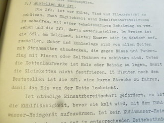 LHF 18/ II auf gepanzerter Selbstfahrlafette II, Merkheft für Kraftfahrausbildung. DIN A4, 52 Seiten, komplett