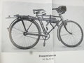 H.Dv. 293 " Das Truppenfahrrad" datiert 1942, extrem selten mit allen speziellen Halterungen