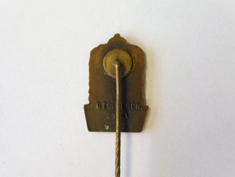 Deutscher Schützenbund, 20mm Nadel "Pistole " in Bronze