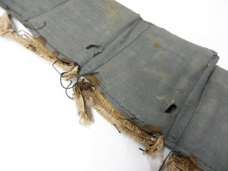 1.Weltkrieg Patronenbandolier datiert 1917, Extrem seltenes Stück da diese Bandoliere als zusätzlicher Patronenvorrat vor Angriffen ausgegeben wurden und nach Gebrauch weggeworfen wurden.
