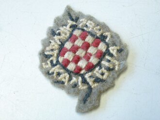 Kroatien 2. Weltkrieg , Stoffabzeichen kroatische Legion