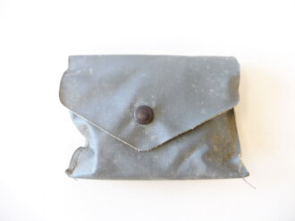 Allgemeine Schutzbrille Wehrmacht in grauer Hülle . Sehr guter Zustand, Hülle leicht angeschmutzt, Umbral Gläser ( dunkel gefärbt )