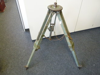 1.Weltkrieg, schweres Dreibein markiert MW ( Minenwerfer ? ) I.R. 21 , von der Reichswehr ubernommen,  Originallack