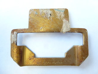 Metallhaken für Koppelriemen, ungebrauchtes Stück aus altem Bestand