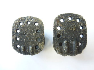 1.Weltkrieg, Paar Schossknöpfe für feldgrauen Rock