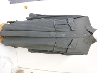 Wehrmacht Diensthemd in neuwertigem Zustand , sehr selten, Schulterbreite 51 cm, Armlänge 61 cm