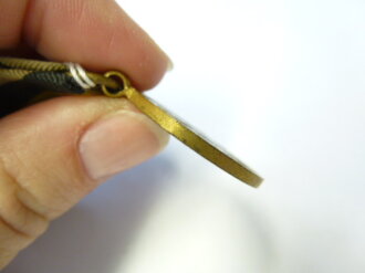 Preußen, Erinnerungs-Kriegsdenkmünze für die Kämpfer von 1813–1815, am seltenen Band