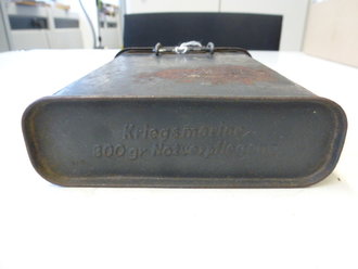 Notverpflegungsdose Kriegsmarine, Originallack