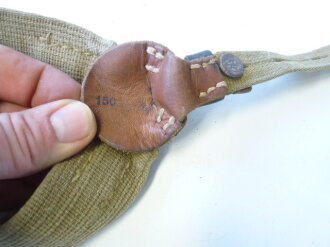 Koppeltragegestell Wehrmacht Tropenausführung. Getragenes Stück