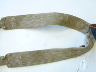 Koppeltragegestell Wehrmacht Tropenausführung. Getragenes Stück