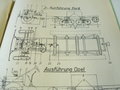 Merkblatt für den Lastkraftwagen 3t mit Gleisketten ( Maultier ). DIN A4, datiert 1943, 12 Seiten