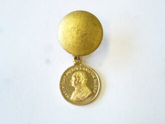 Bayern, Knopflochminiatur Miniatur der Goldenen...