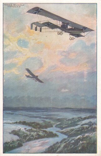 1.Weltkrieg,  Ansichtskarte Deutscher Luftflotten Verein