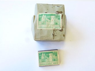 1.Weltkrieg , Pack Zündhölzer der "Zündholzfabrik Metz", 1 Stück aus der originalen Umverpackung