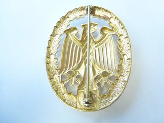 Bundeswehr Leistungsabzeichen in Gold " 10 ", Neuwertiges Stück