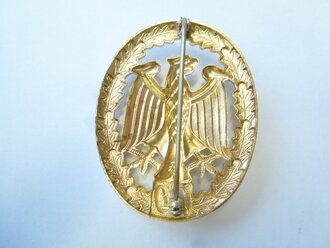 Bundeswehr Leistungsabzeichen in Gold " 20 ", Neuwertiges Stück
