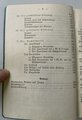 Ausbildungsvorschrift für die Infanterie, Heft 2, Die Schützenkompanie, datiert 1935, 191 Seiten