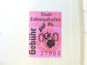 Deutsches Einheits-Familienstammbuch, Ludwigshafen a.Rh.,...