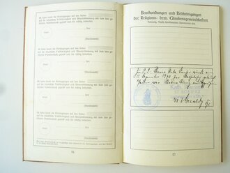 Deutsches Einheits-Familienstammbuch, Ludwigshafen a.Rh., 56 Seiten